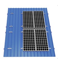 平底导轨彩钢瓦屋顶